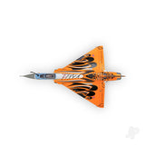 HSD Mirage 2000 8kg Turbine Foam Jet - Tiger (Kit + Vector)