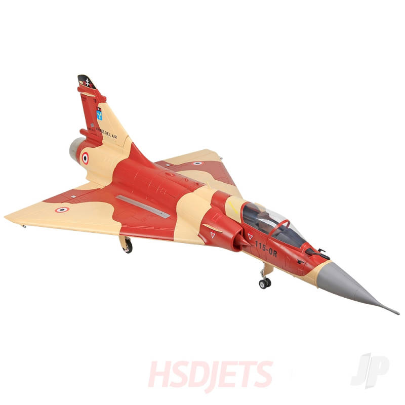 HSD Mirage 2000 8kg Turbine Foam Jet - Desert Rat (PNP + Vector - no turbine included)