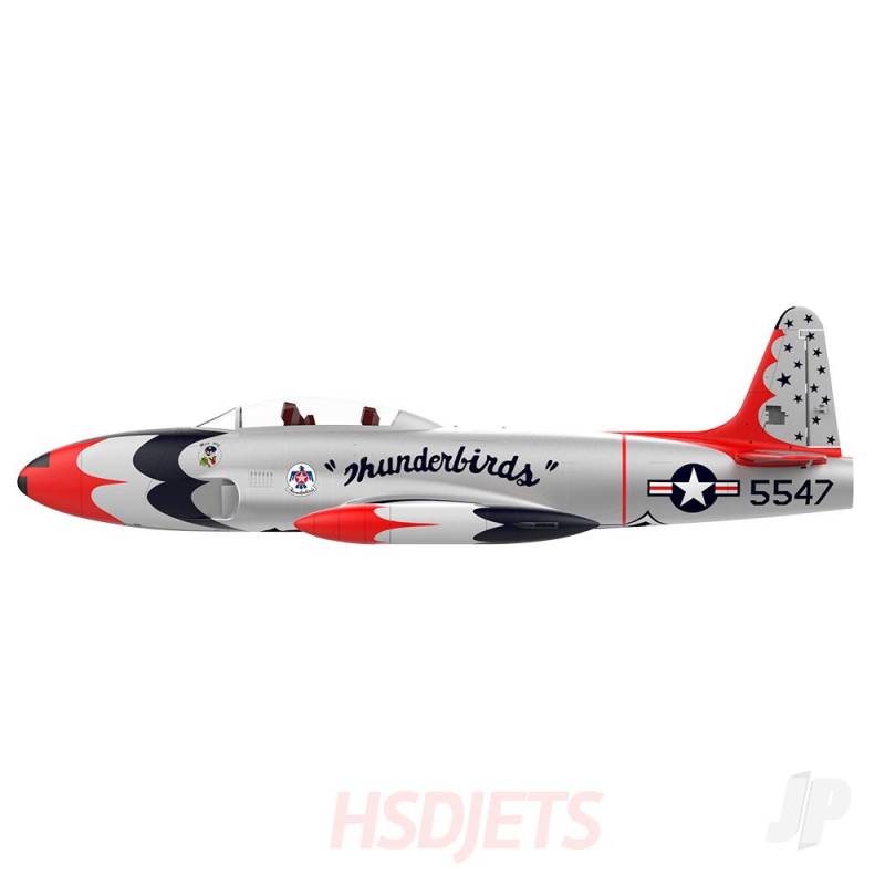 HSD T-33 120mm EDF Foam Jet - Thunderbird (Kit)