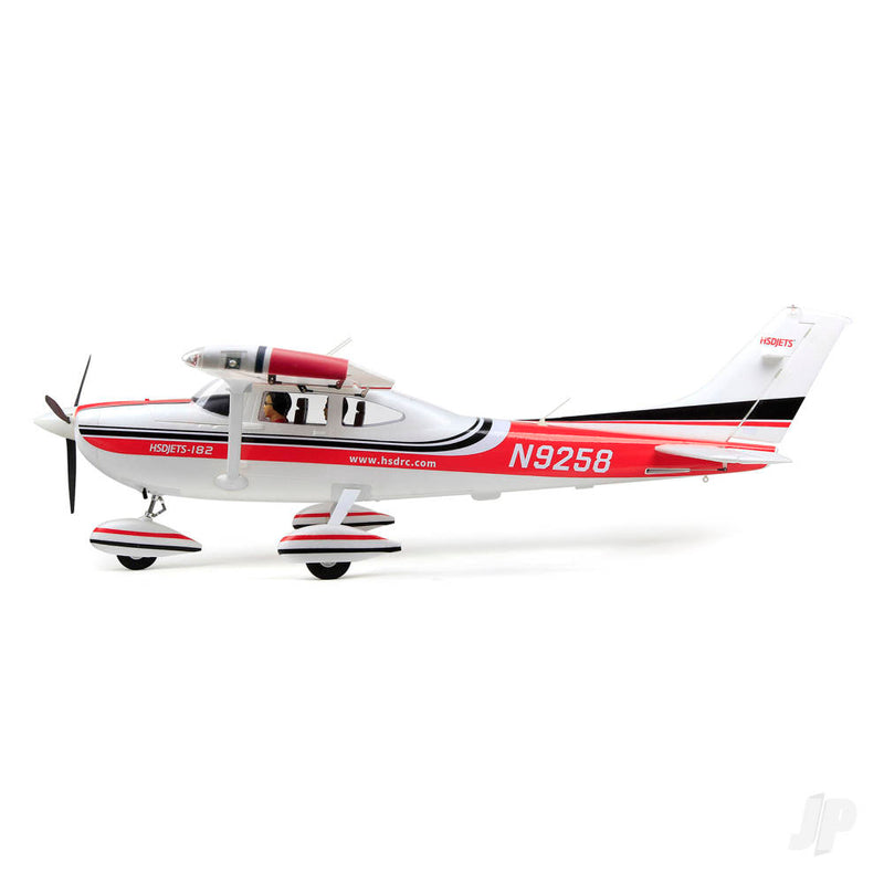 HSD 2m Cessna-182 Red (PNP 6S)