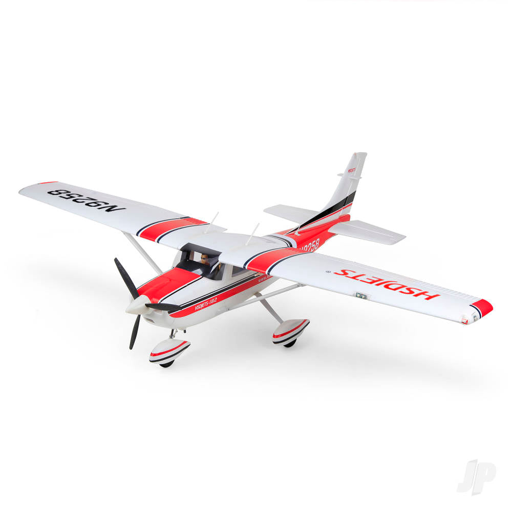 HSD 2m Cessna-182 Red (PNP 6S)