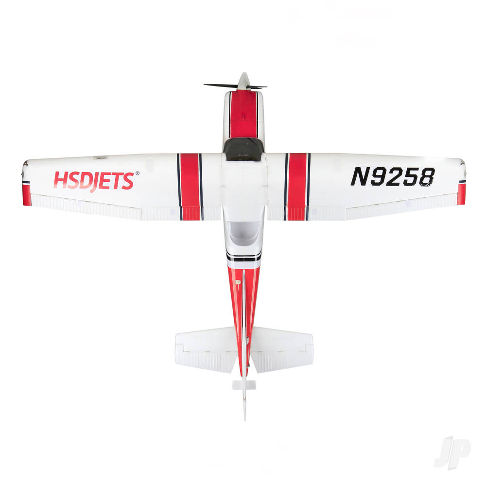 HSD 2m Cessna-182 Red (PNP 6S)