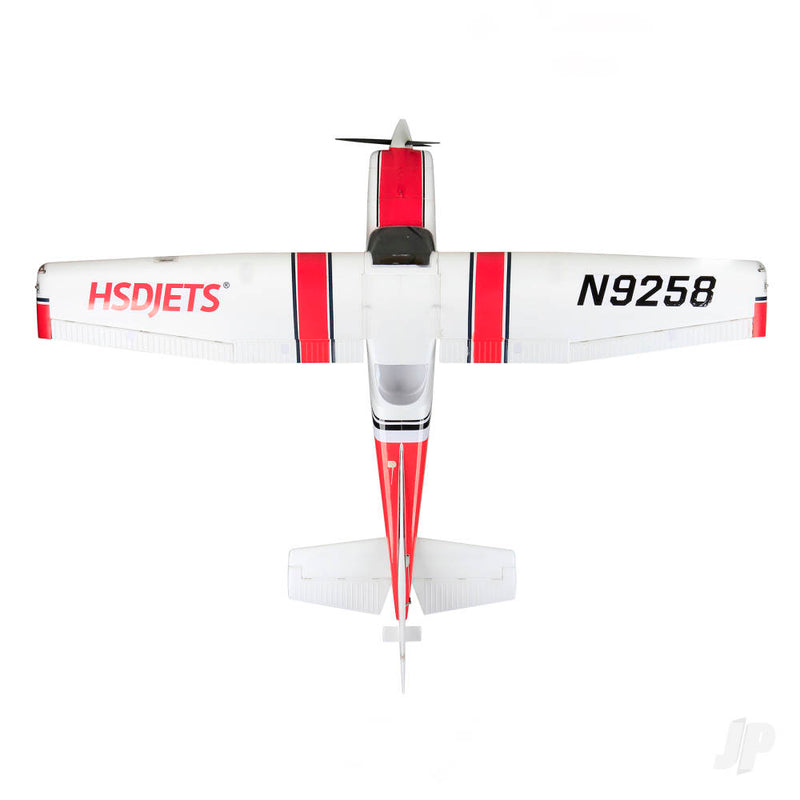 HSD 2m Cessna-182 Red (PNP 6S)
