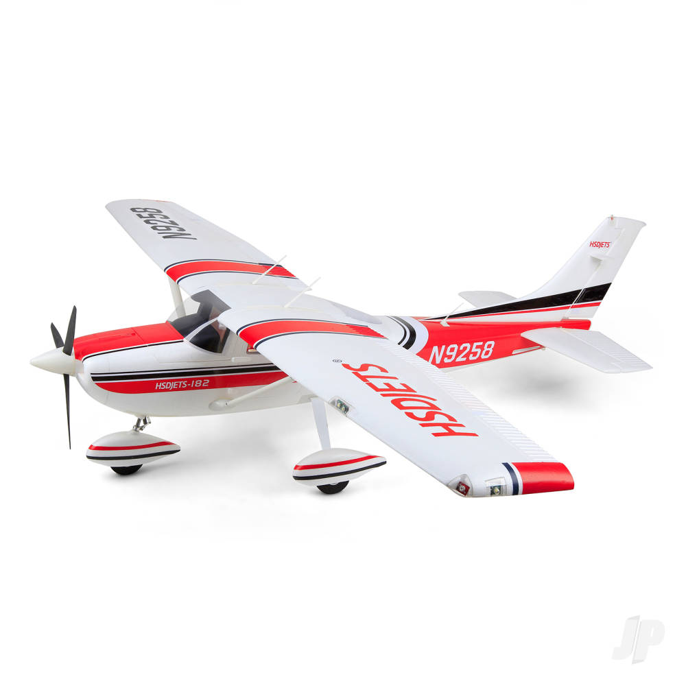 HSD 2m Cessna-182 Red (PNP 6S)