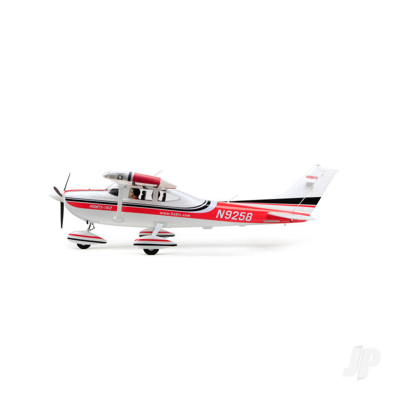 HSD 2m Cessna 182 Red (PNP 6S + Floats)