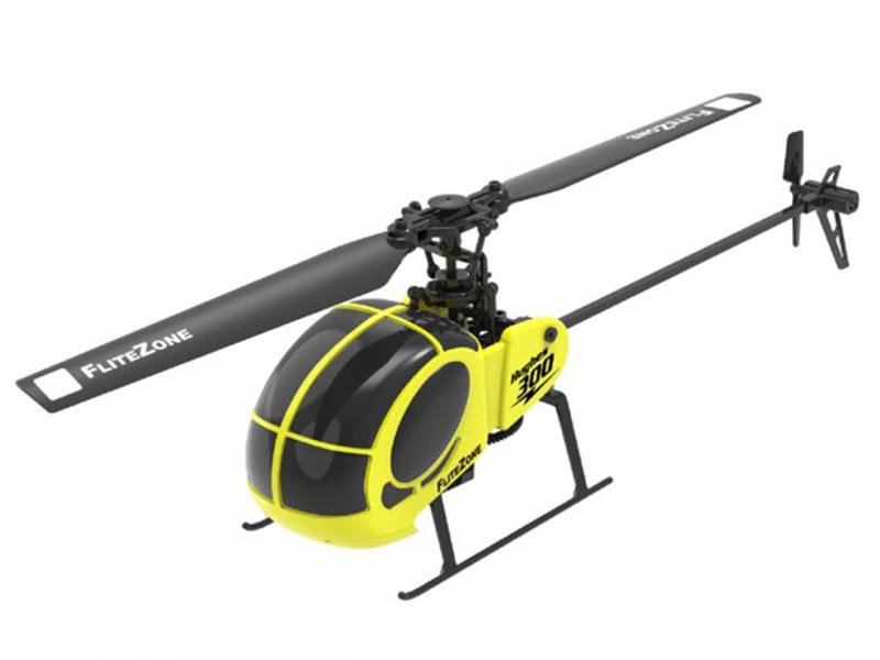 FliteZone Hughes 300 Ready to Fly - Yellow