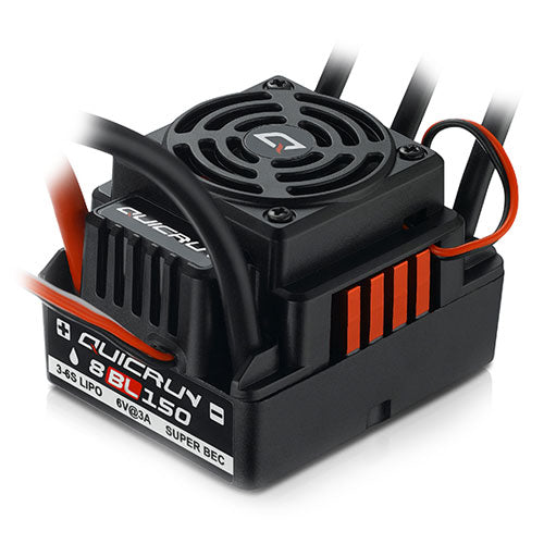 HOBBYWING QUICRUN WP 8BL150 V2 BRUSHLESS SENSORLESS ESC 150A