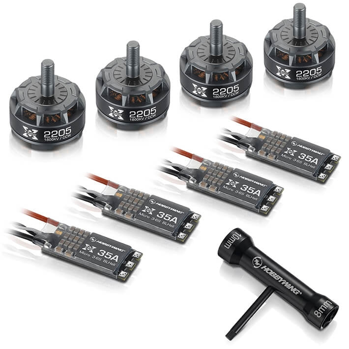 HOBBYWING FPV POWER SYSTEM C(XROTOR 35A ESC/1800KV MOTORS)