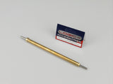 Prop Shaft 5in M4/4mm Stainless Shaft 8mm dia Brass Tube