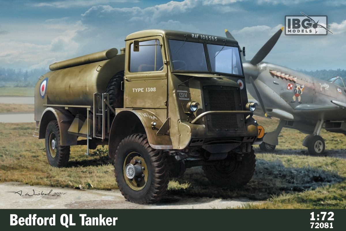 IBG 1/72 Bedford QL Tanker kit 72081