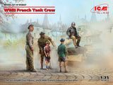 ICM 1/35 WWII French Tank Crew 35647