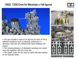 Tamiya 1/350 CREW SET FOR WARSHIPS - 144 figures 12622