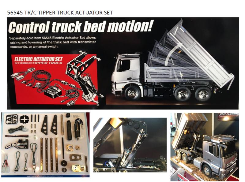 Tamiya Electric Actuator Set 1/14 Tipper Truck