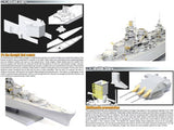 Dragon 1/350 GERMAN BATTLESHIP SCHARNHORST 1040