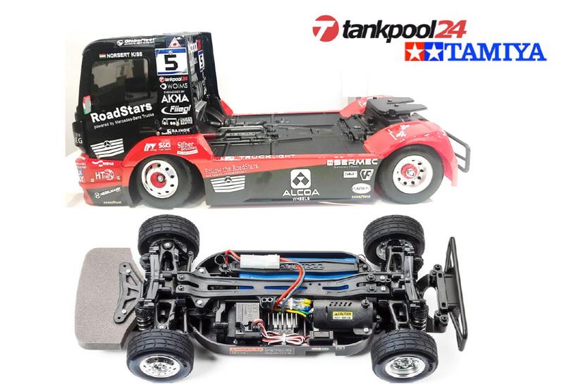 Tamiya Mercedes Tankpool 24 MP4 Racing Truck TT-01E Kit