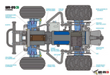 TAMIYA 1/10 RC COMICAL HORNET (WR-02CB)