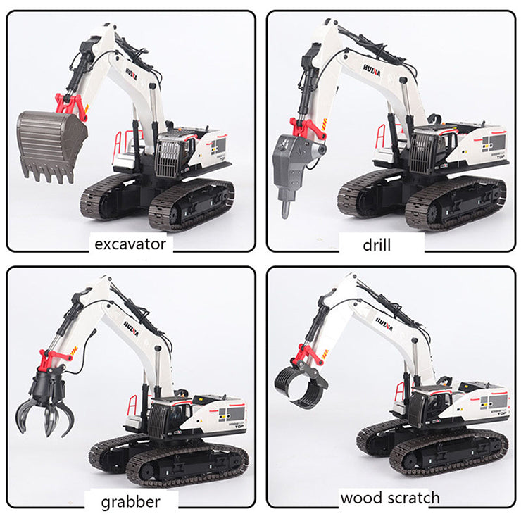 HUINA R/C 1/14 ALLOY 22CH PART METAL 2.4G EXCAVATOR