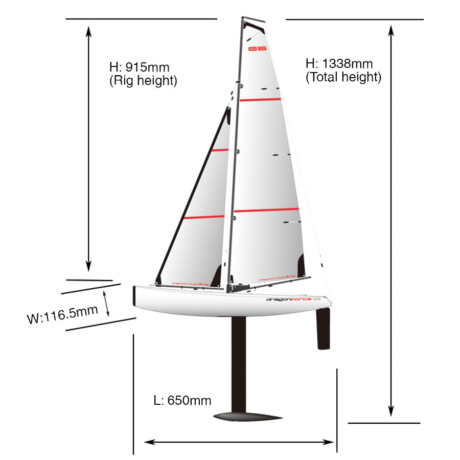 Dragon Force 65 V6 Yacht RTR 2.4Ghz (JY8815)