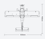 XFLY GLASTAR BUSH/TRAINER 1233MM WINGSPAN W/O TX/RX/BATT