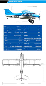 FMS 1500MM MauLE ARTF WITH FLOAT and REFLEX V2