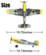 VOLANTEX MESSERSCHMITT BF109 4CH 400MM BRUSHED With GYRO EPP - Ready to Fly