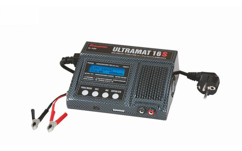 Graupner Ultramat 16S Charger for Rechargeable Batteries