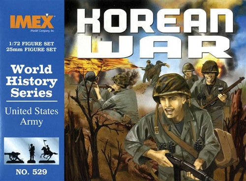 Plastic Kit Imex 1:72 scale Korean War US Infantry PKIM529