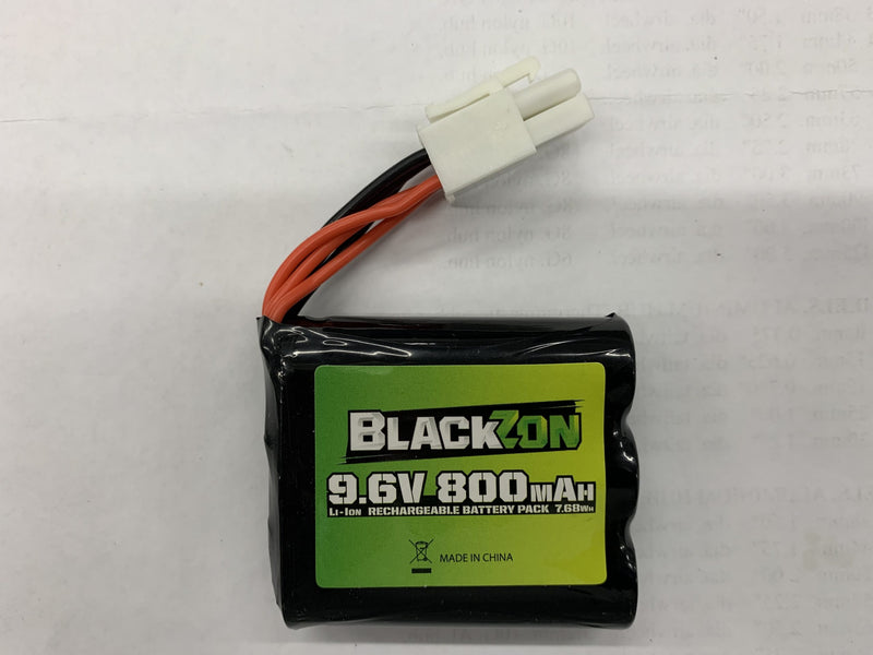 Blackzon Li-ion battey 9.6V 800mAh for 534696