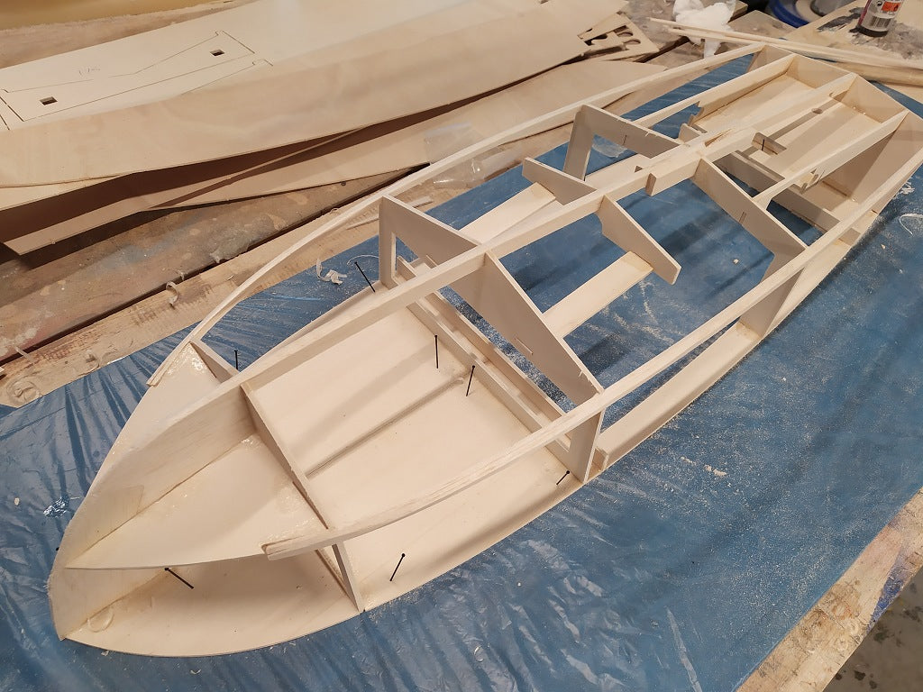 RBC Fury Vintage Boat kit