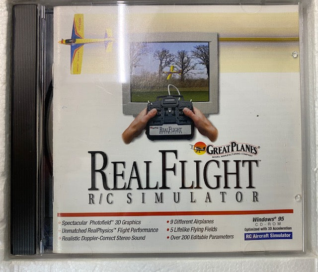 Real Flight 1 Simulator with Transmitter