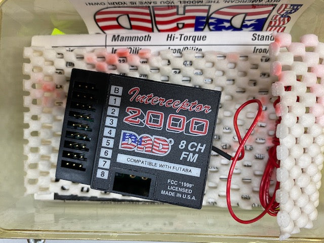 Interceptor 2000 8 channel FM 35mhz Receiver