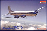 Plastic Kit Roden Delta airlines Douglas DC-6