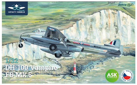 Infinity Models 1/32 DH-100 Vampire FB Mk.5 3204