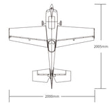 FMS 2000MM EXTRA 330 ARTF W/O TX/RX/BATT