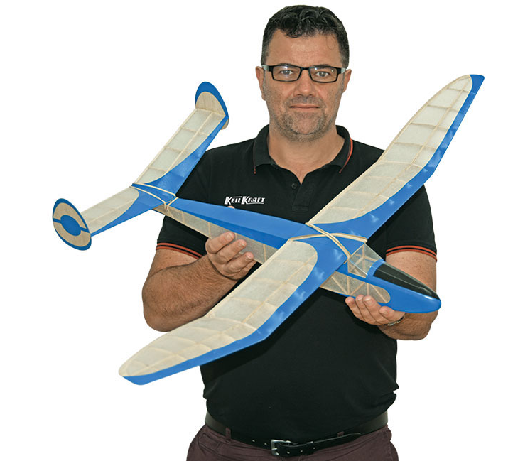 Keil Kraft Invader Kit - 40 Inch Free-Flight Towline Glider