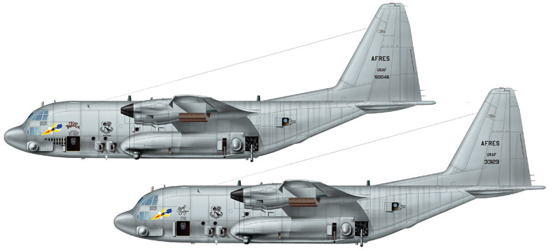 Italeri 1/72 AC-130H SPECTRE 1310