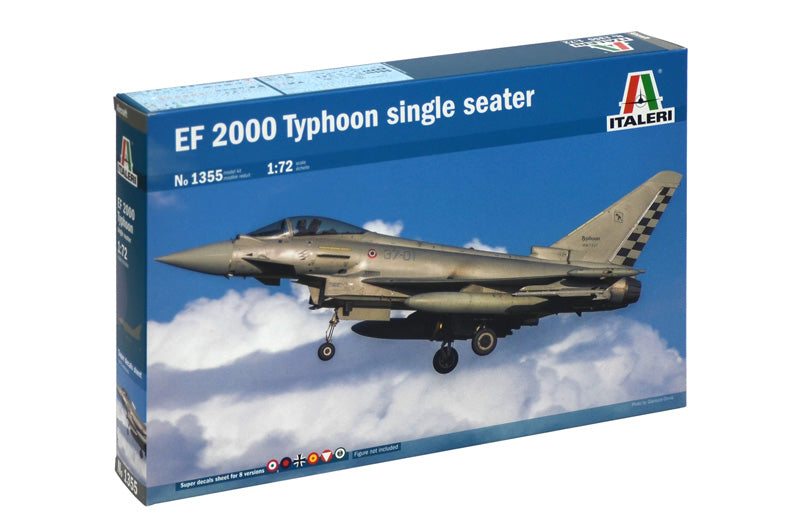 Italeri 1/72 EF-2000 TYPHOON Single Seater 1355