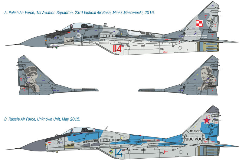 Italeri 1/72 MIG 29A FULCRUM 1377