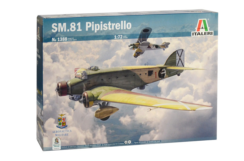 Italeri 1/72 Savoia-Marchetti SM.81 Pipistrello IT1388