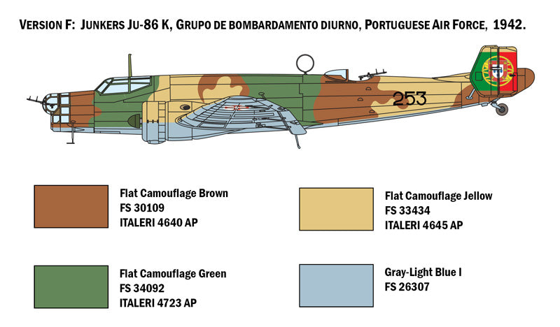 Italeri 1/72 Junkers JU 86 E-1/E-2 IT1391