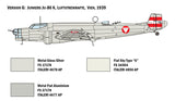 Italeri 1/72 Junkers JU 86 E-1/E-2 IT1391