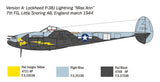 Italeri 1/72 P-38J LIGHTNING IT1446