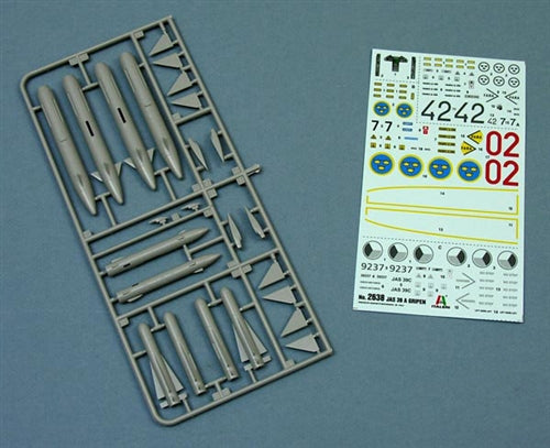 Italeri 1/48 JAS 39 A GRIPEN IT2638