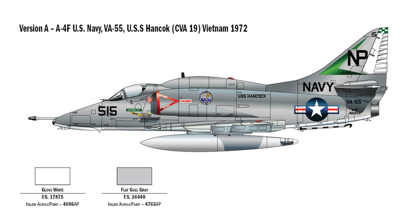 Italeri 1/48 A-4 E/F/G SKYHAWK IT2671