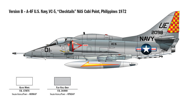 Italeri 1/48 A-4 E/F/G SKYHAWK IT2671