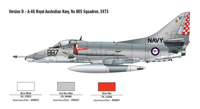 Italeri 1/48 A-4 E/F/G SKYHAWK IT2671