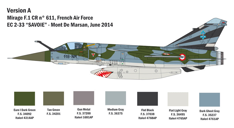 Italeri 1/48 BYE-BYE MIRAGE F1 IT2790