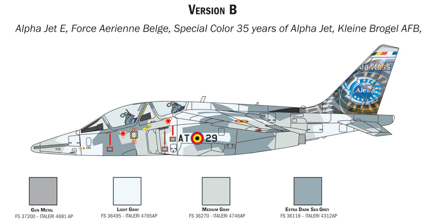 Italeri 1/48 Alpha Jet A/E IT2796