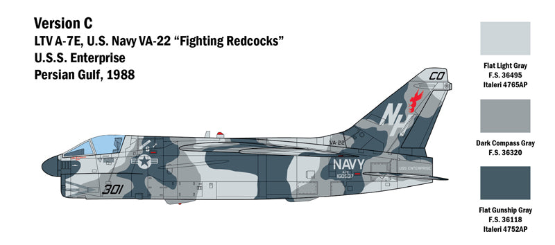 Italeri 1/48 A-7E Corsair II IT2797