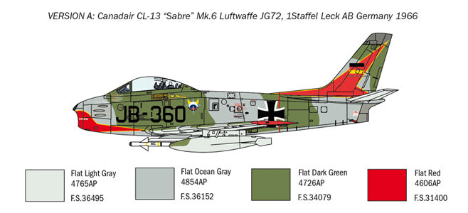 Italeri 1/48 F-86E Sabre IT2799